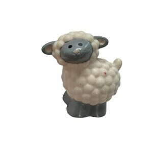 FISHER PRICE Little People Vintage 90’s Sheep Figure 1990 Animal White Gray